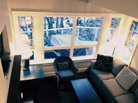 Views out the bay windows