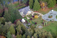 Gabriola Georgia View Estate Overhead View