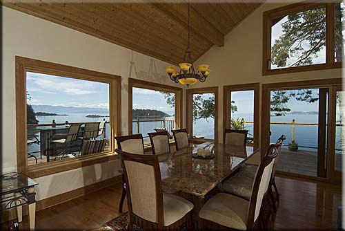 Lasqueti Wilderness, Lasqueti Island luxury waterfront accommodation, British Columbia, Canada