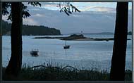 Quiet days at Beaumont Marine Park, South Pender Island