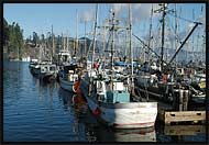 Fishing boats in Sooke Harbour, Sooke