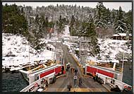 Winter has arrived, North Pender Island