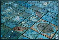 Tiles at Ed Macgregor Park, Sooke