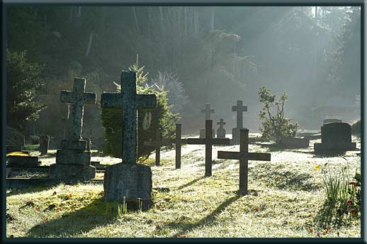 Mayne Island - The Cemetary at St. Mary Magdalene Church