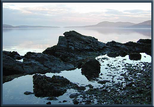North Pender Island - Plumper Sound and Saturna Island