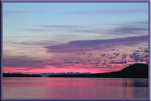 North Pender Island - Spectacular fall sunrises await the early riser