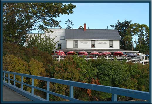 Mayne Island - The Springwater Lodge at Miners Bay