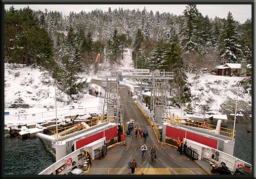North Pender Island - Winter has arrived