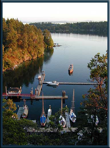 South Pender Island - Poets Cove Marina