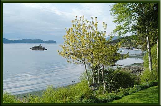 North Pender Island - Looking towards Port Washington