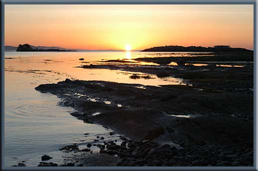 Cabbage & Tumbo Island - Another fantastic sunset from Cabbage Island, Gulf Islands National Park