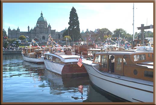 Vancouver Island - Boats at Victoria's Classic Wooden Boat Festival